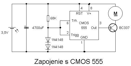 CMOS 555 solarengine